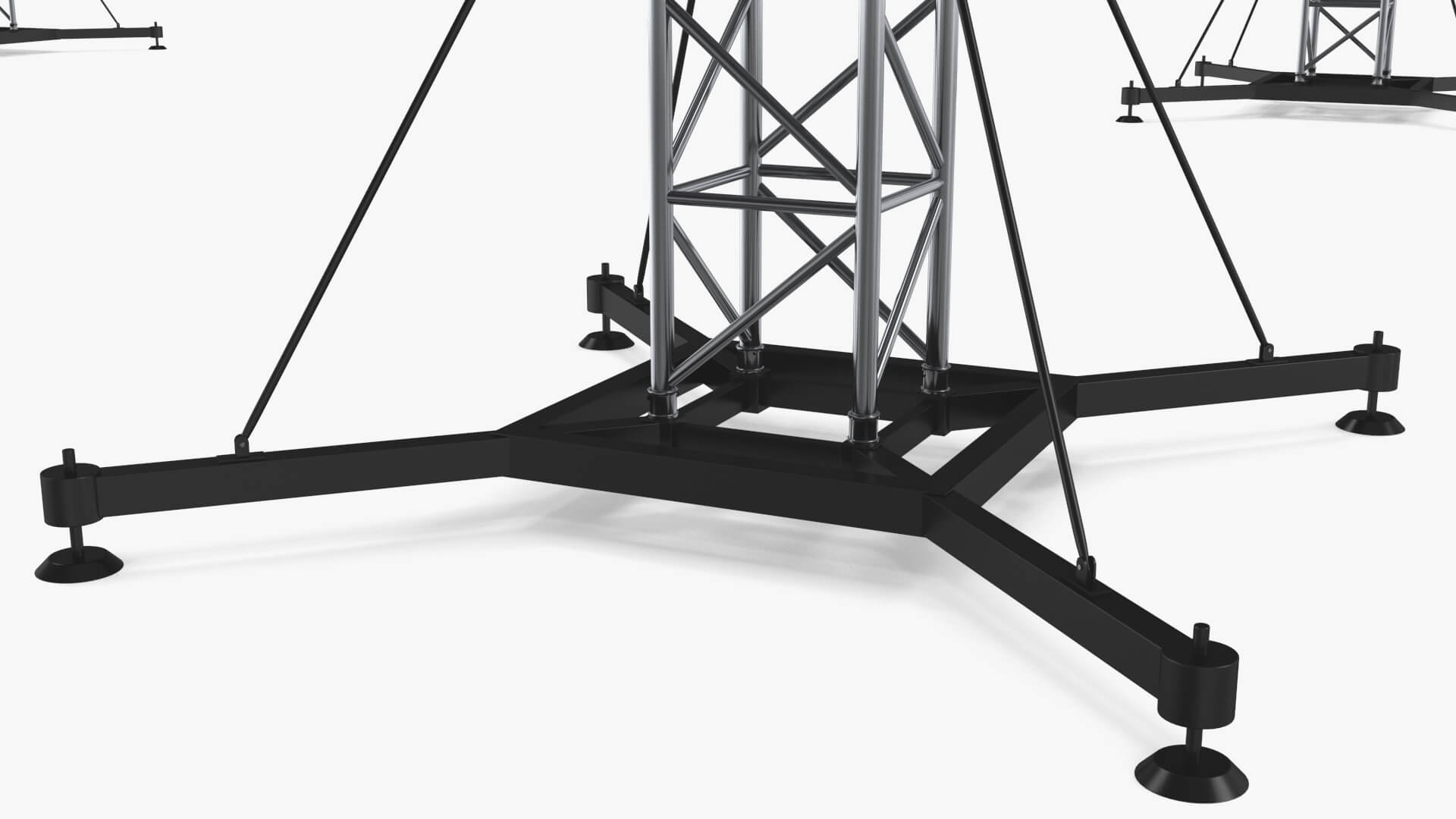 Stage Truss Lighting Rig Vol 1 - Square for DAZ Studio Daz Content