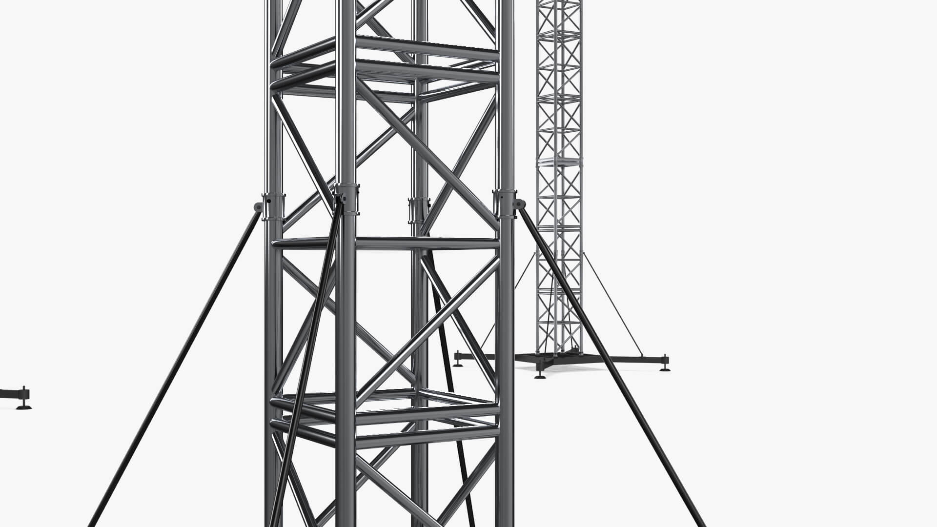 Stage Truss Lighting Rig Vol 1 - Square for DAZ Studio Daz Content