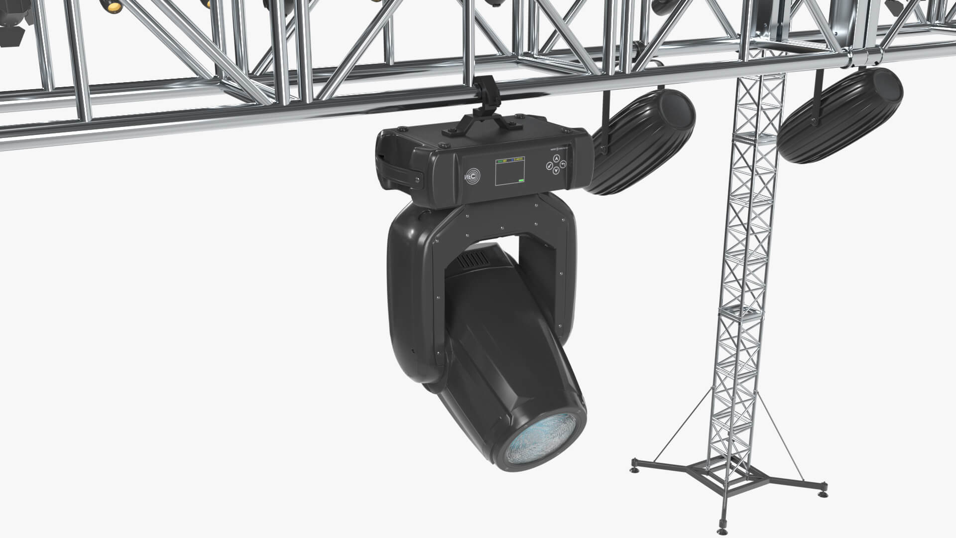 Stage Truss Lighting Rig Vol 1 - Square for DAZ Studio Daz Content