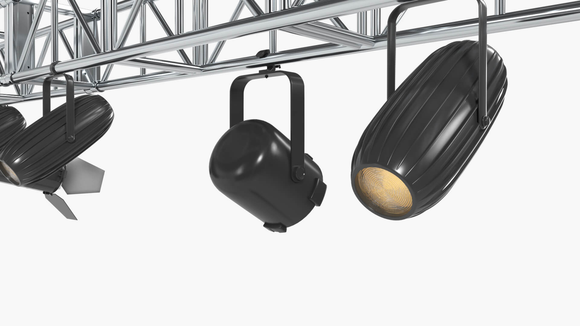 Stage Truss Lighting Rig Vol 1 - Square for DAZ Studio Daz Content