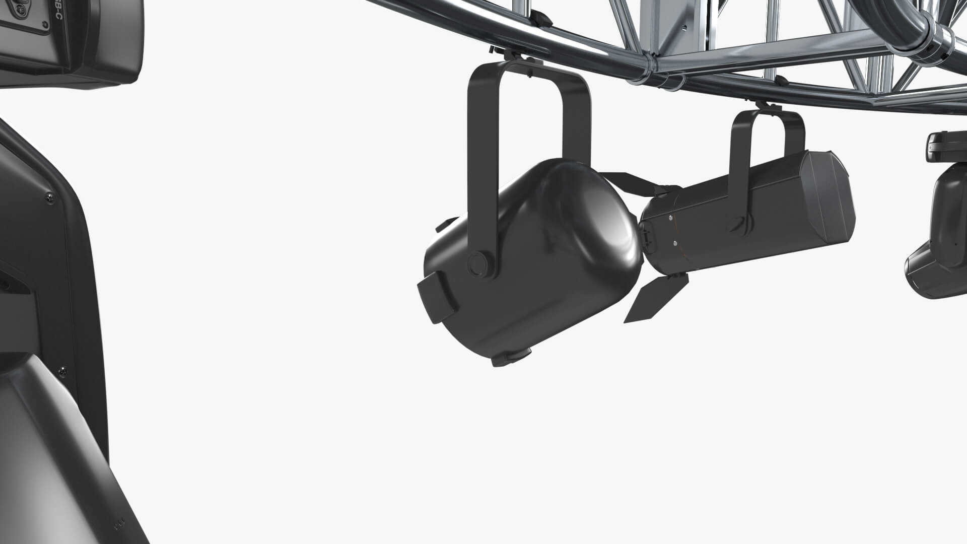 Stage Truss Lighting Rig Vol 2 - Circular for DAZ Studio Daz Content