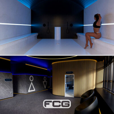 Steam Room (Hammam) & Spa Complex