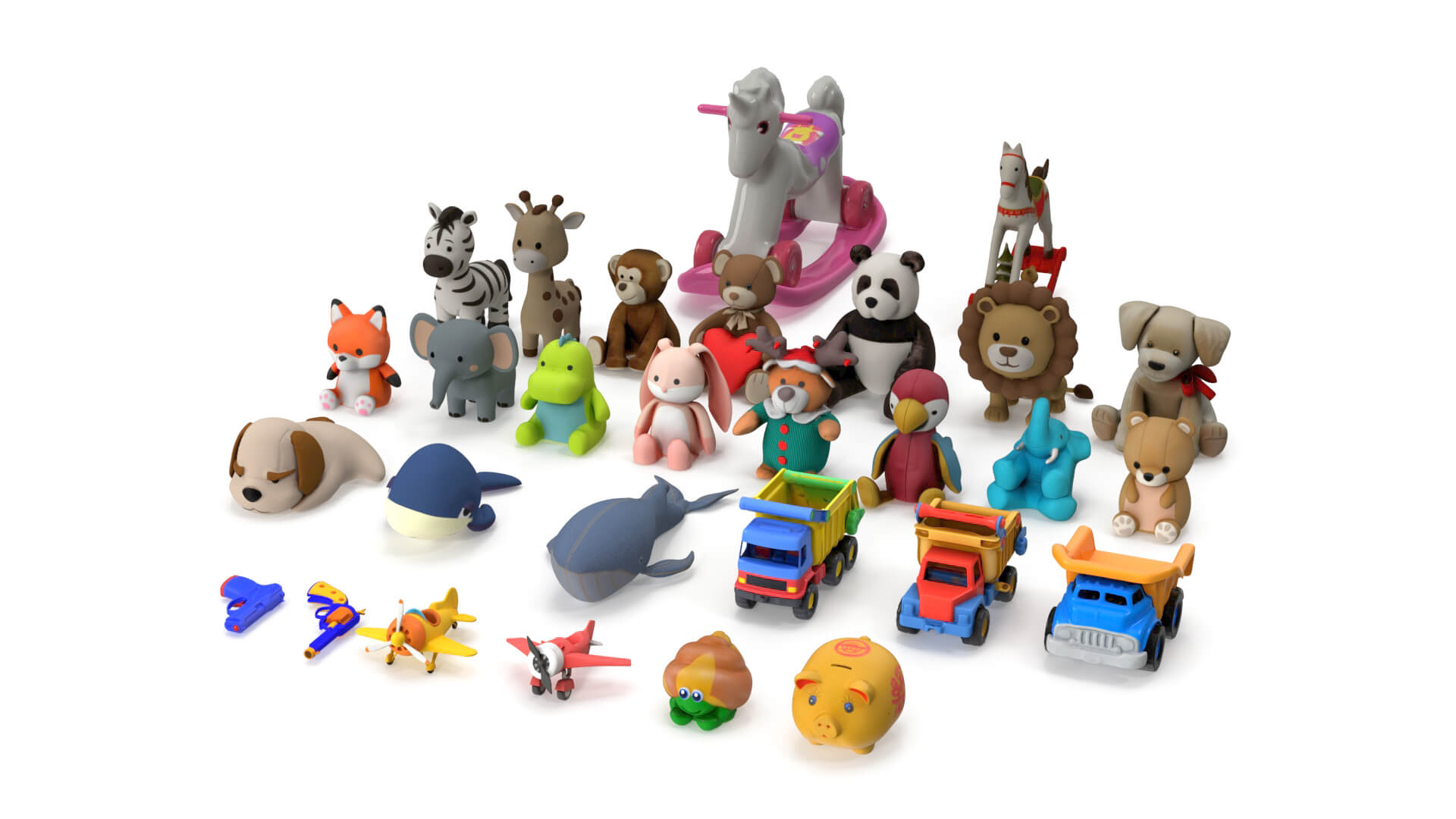 Toybox - Childrens Toys Collection for DAZ Studio Daz Content
