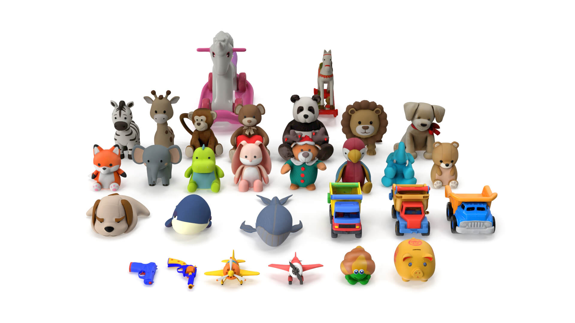 Toybox - Childrens Toys Collection for DAZ Studio Daz Content