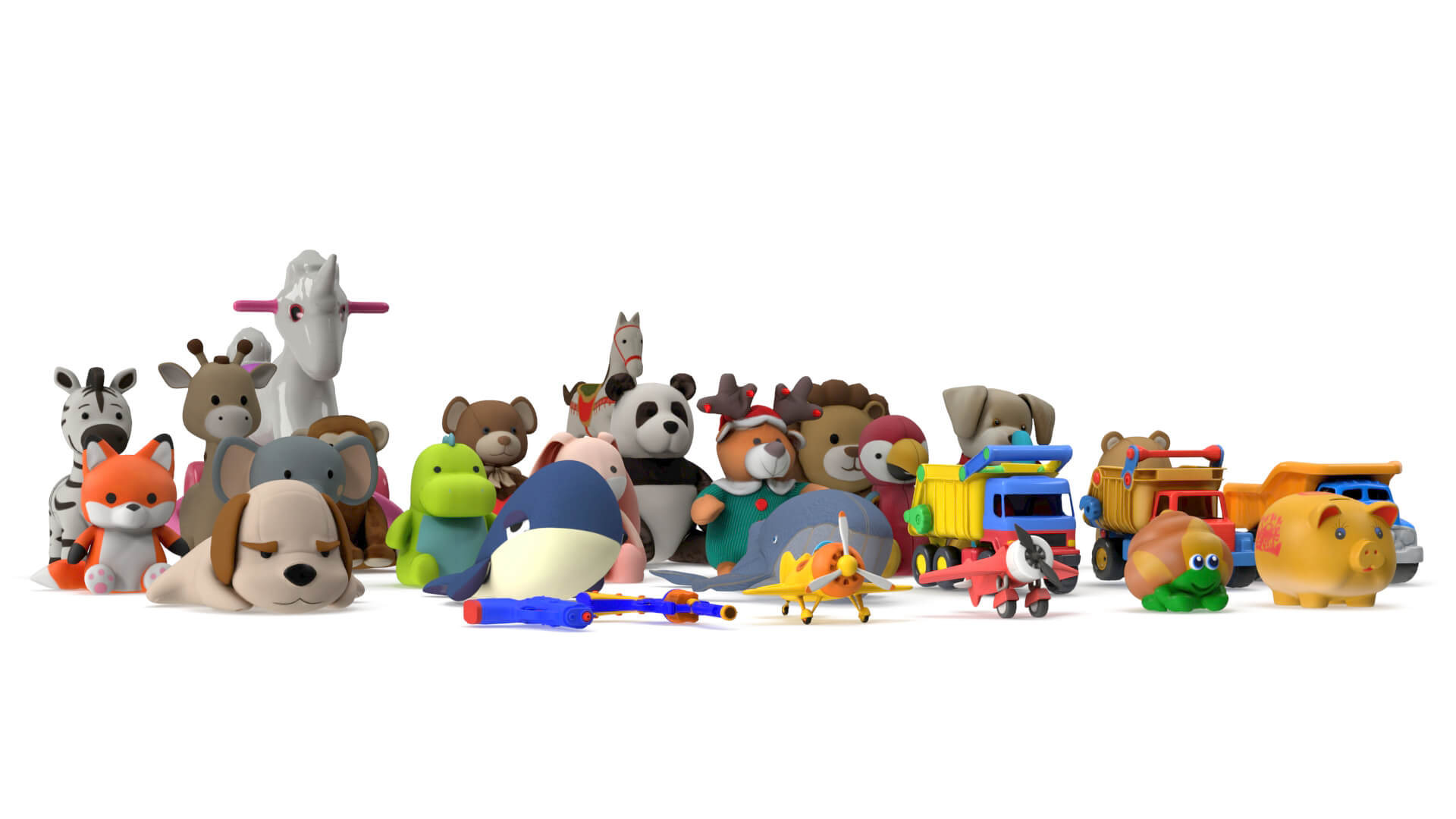 Toybox - Childrens Toys Collection for DAZ Studio Daz Content