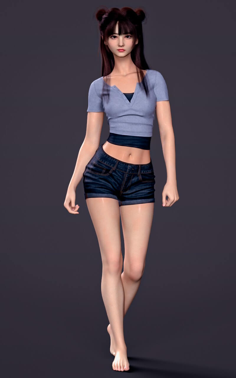 FDF Amoura Morph for Genesis 9 Daz Content
