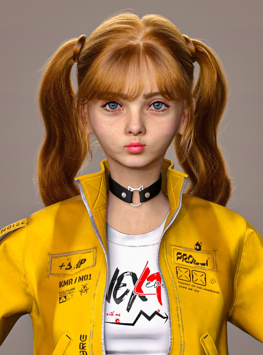 FDF Astrid for Genesis 9 Daz Content