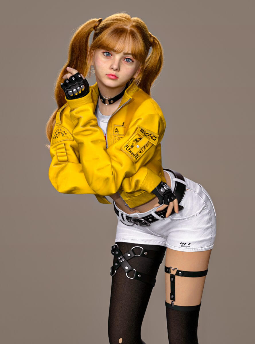 FDF Astrid for Genesis 9 Daz Content
