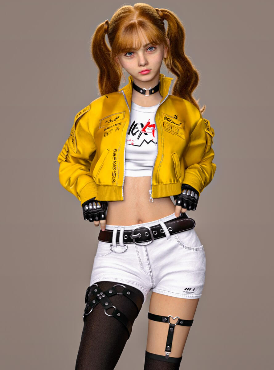 FDF Astrid for Genesis 9 Daz Content