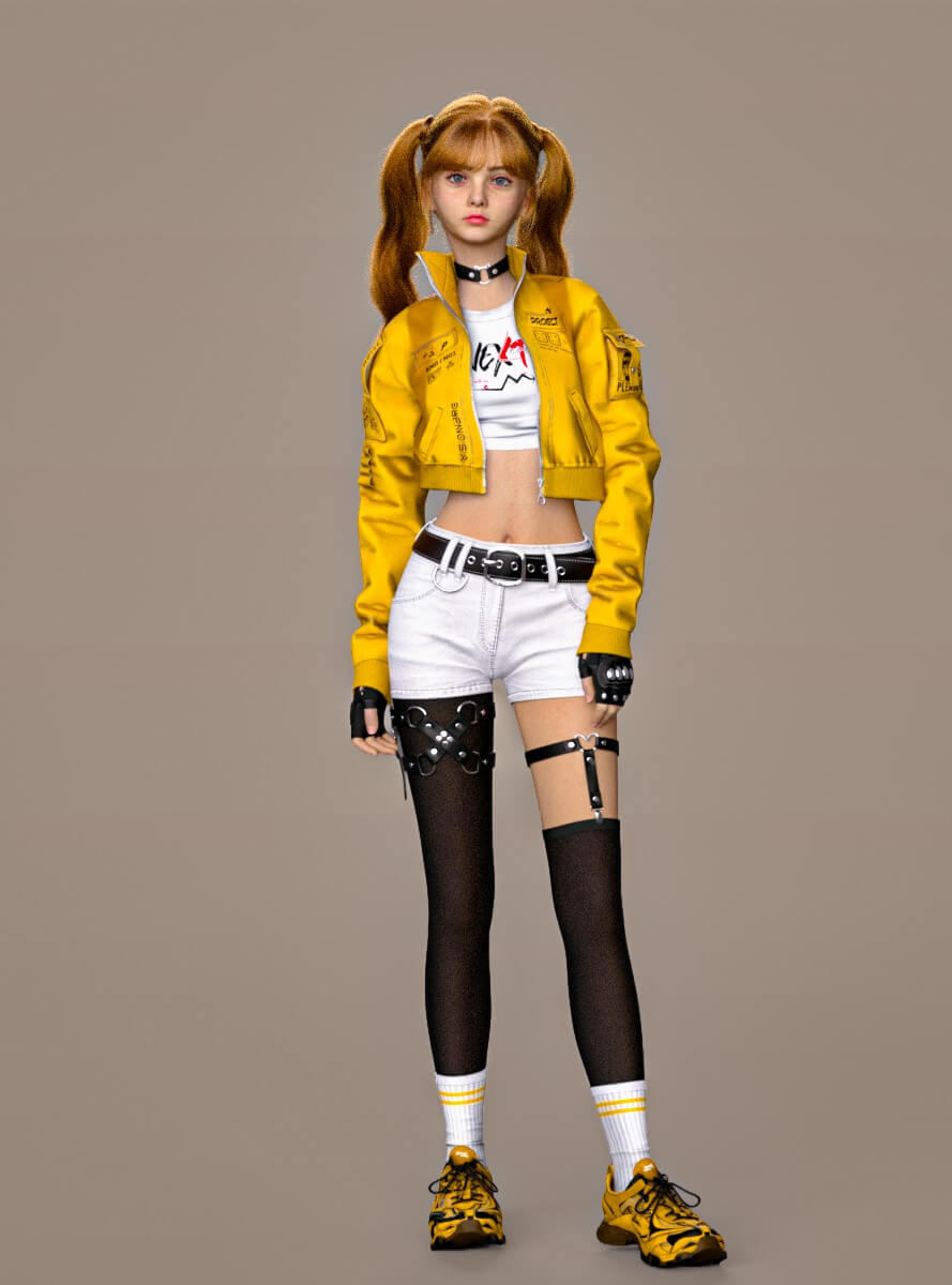 FDF Astrid Morph for Genesis 9 Daz Content
