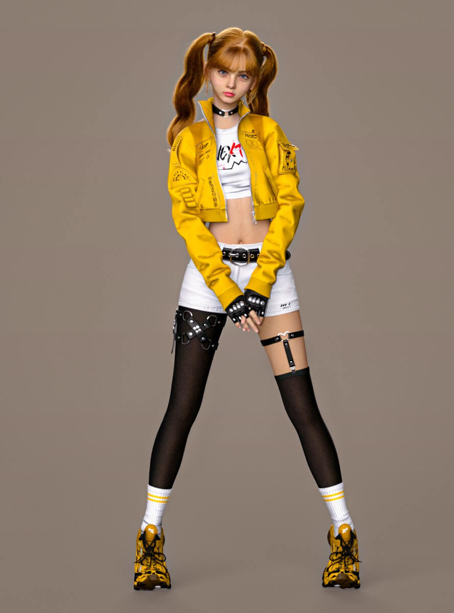 FDF Astrid Morph for Genesis 9 Daz Content