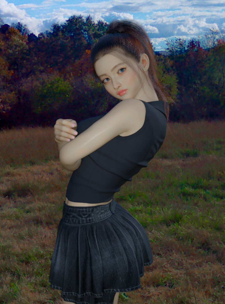 FDF Florence for Genesis 9 Daz Content