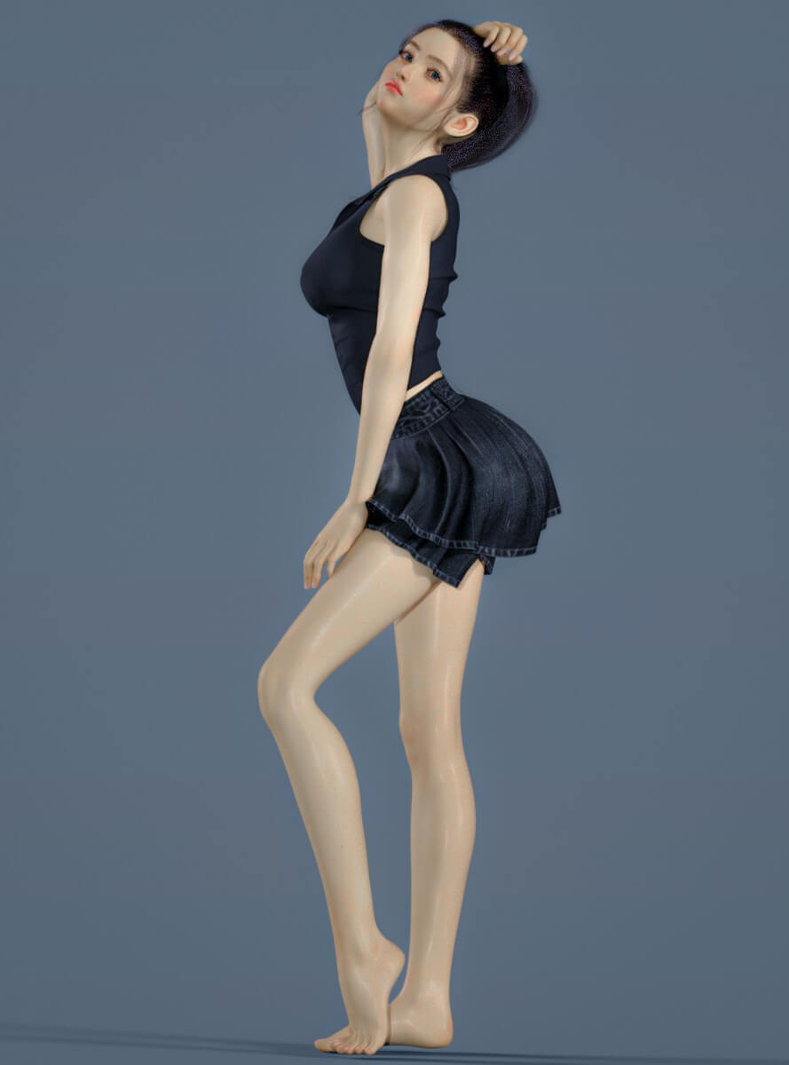 FDF Florence Morph for Genesis 9 Daz Content