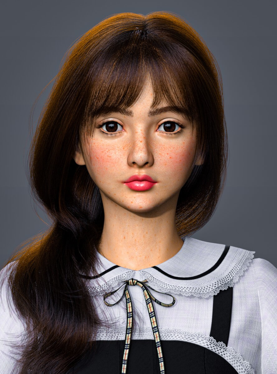 FDF Floryna for Genesis 9 Daz Content