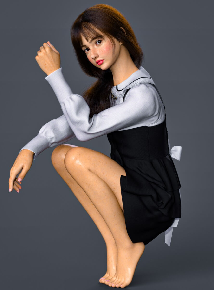 FDF Floryna for Genesis 9 Daz Content