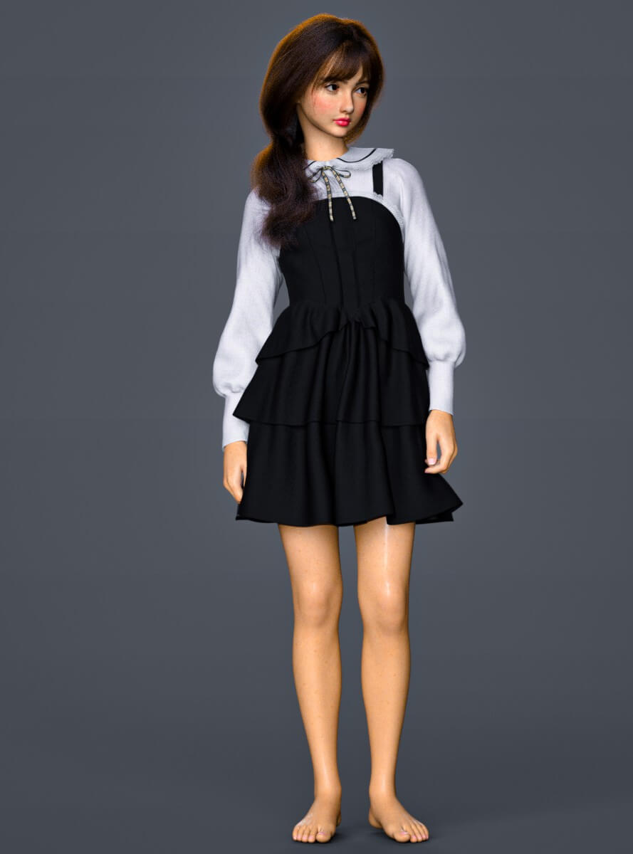 FDF Floryna Morph for Genesis 9 Daz Content