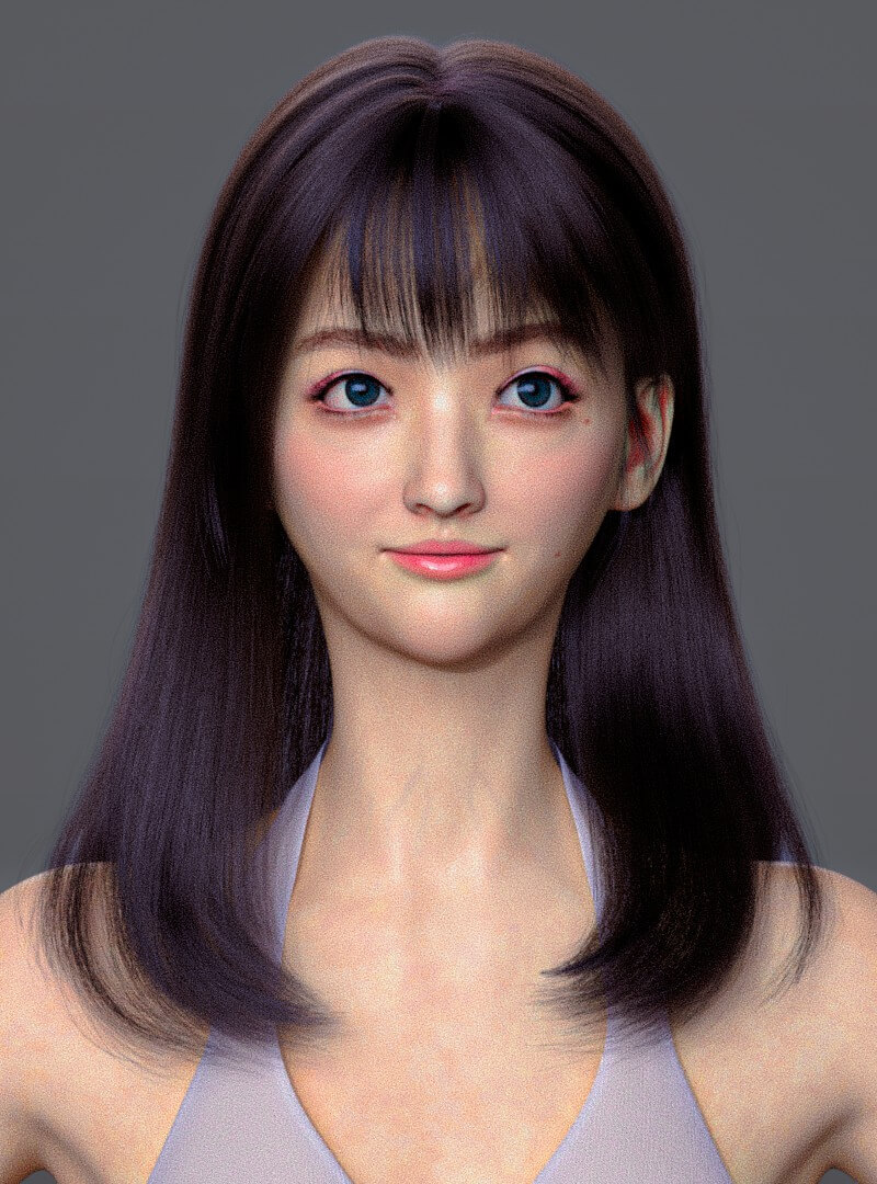 FDF Kugisaki for Genesis 9 Daz Content