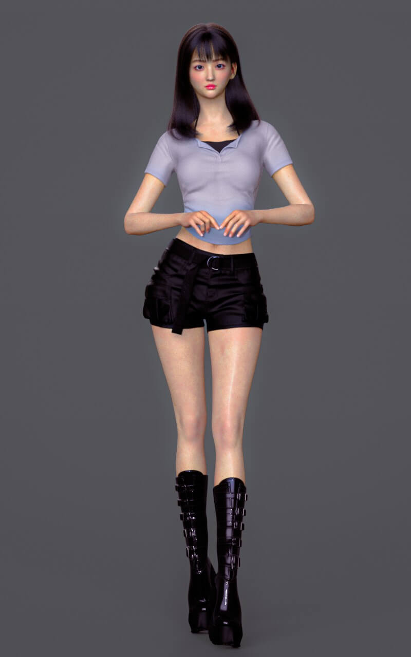 FDF Kugisaki for Genesis 9 Daz Content