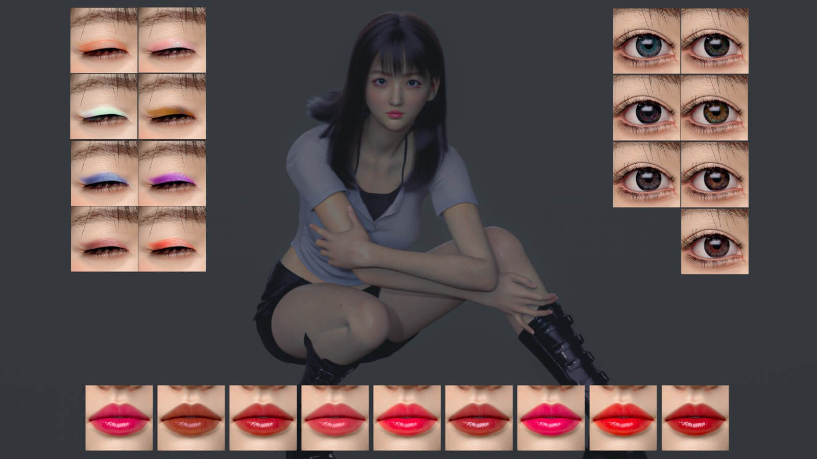 FDF Kugisaki for Genesis 9 Daz Content