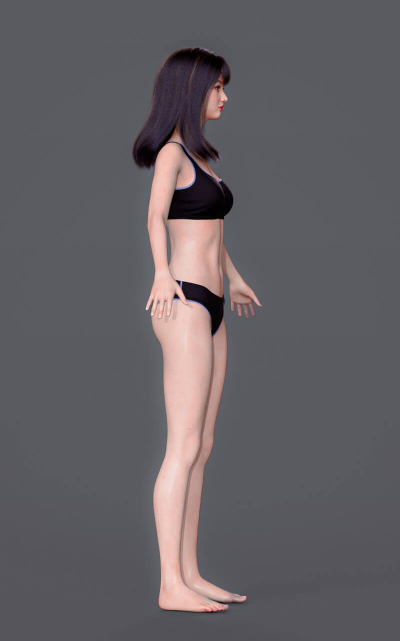 FDF Kugisaki Morph for Genesis 9 Daz Content