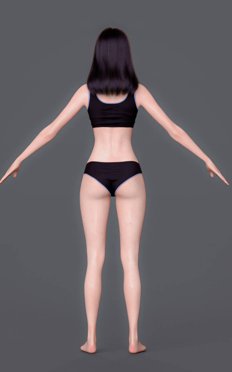 FDF Kugisaki Morph for Genesis 9 Daz Content