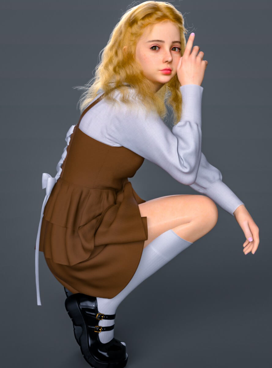 FDF Lilina for Genesis 9 Daz Content
