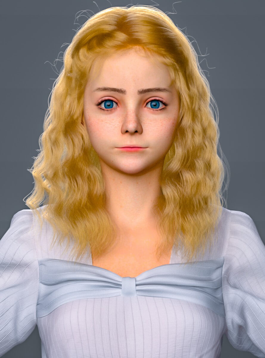 FDF Lilina Morph for Genesis 9 Daz Content
