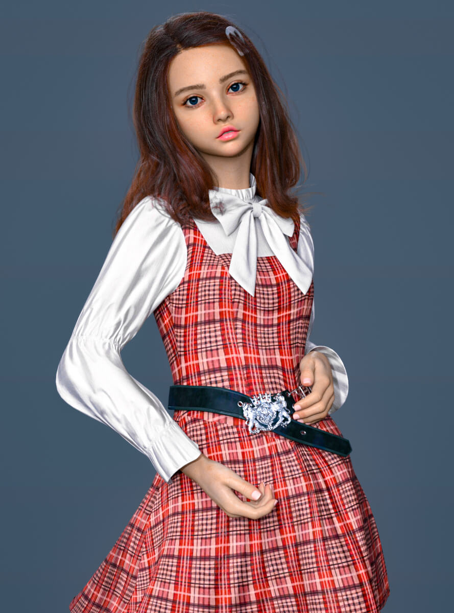 FDF Rapunza for Genesis 9 Daz Content