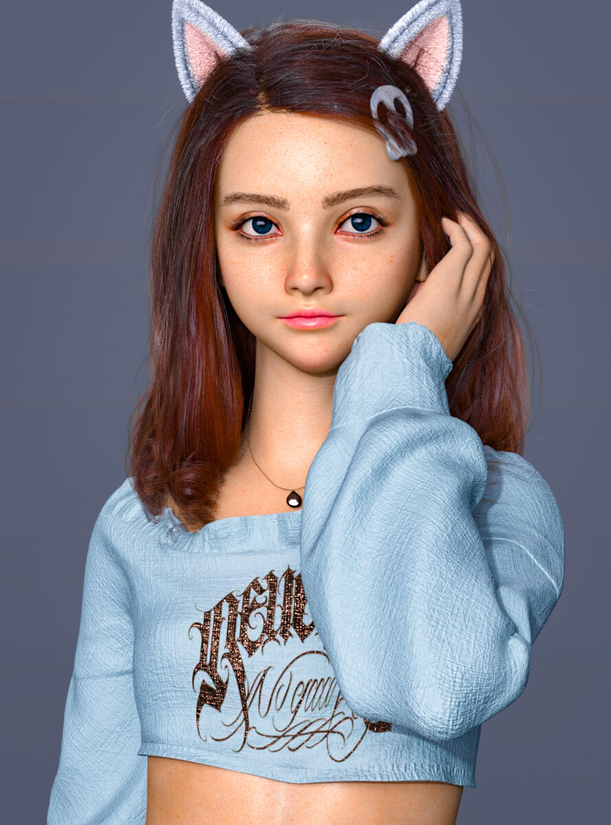 FDF Rapunza for Genesis 9 Daz Content