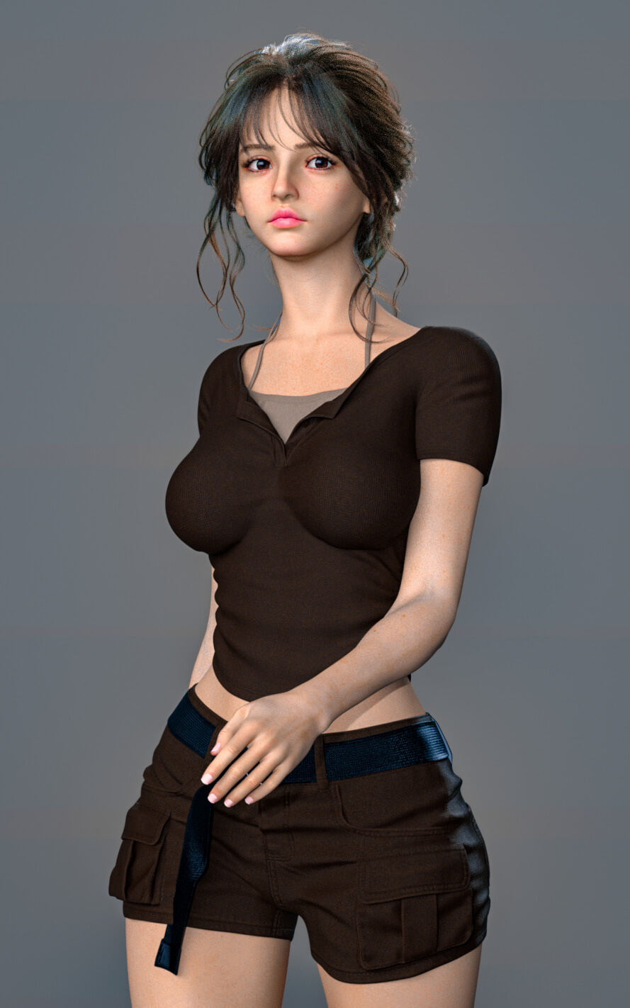FDF Rapunza Morph Alt for G9 Daz Content