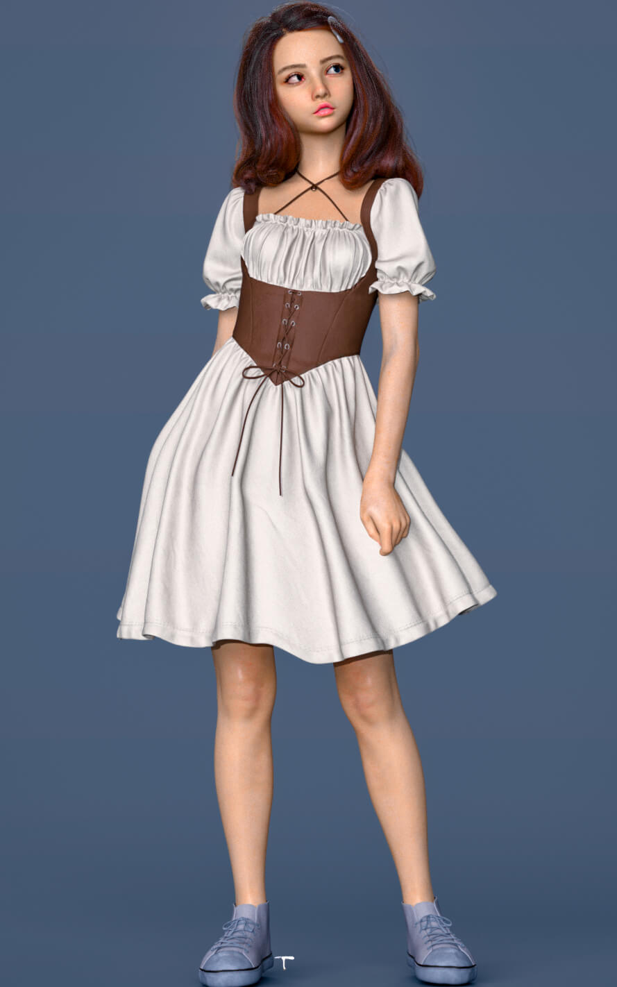 FDF Rapunza Morph for Genesis 9 Daz Content