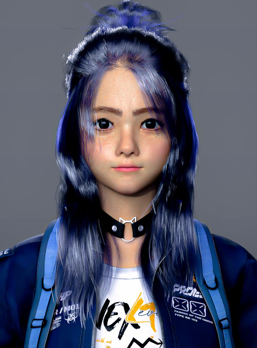 FDF Raya Morph for Genesis 9 Daz Content