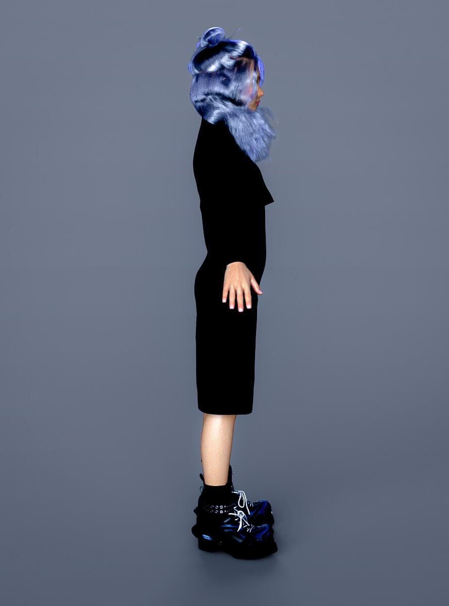 FDF Raya Morph for Genesis 9 Daz Content