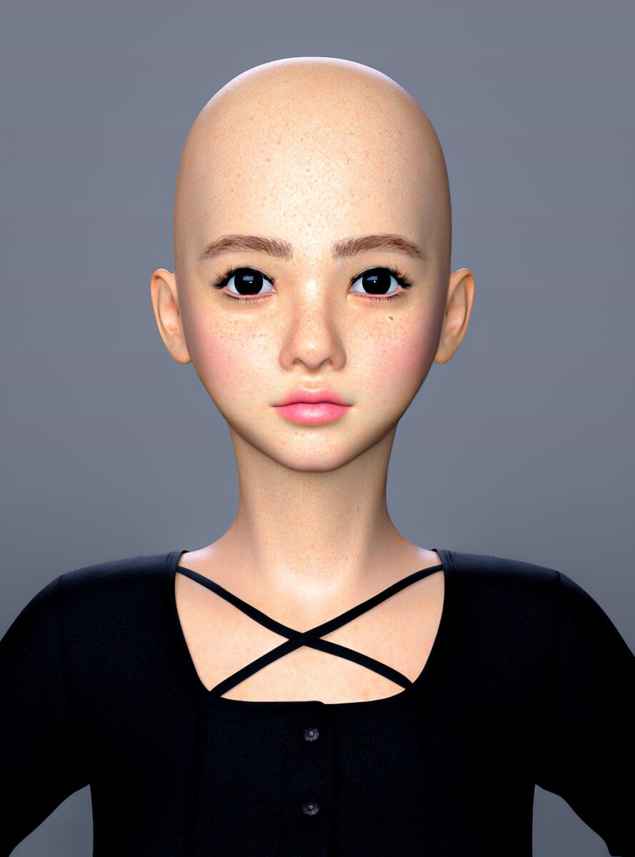 FDF Raya Morph for Genesis 9 Daz Content