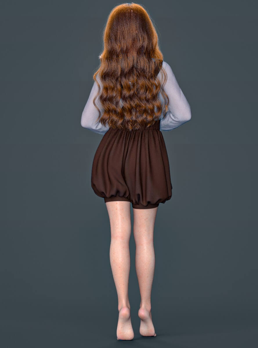 FDF Sandlea Morph for Genesis 9 Daz Content