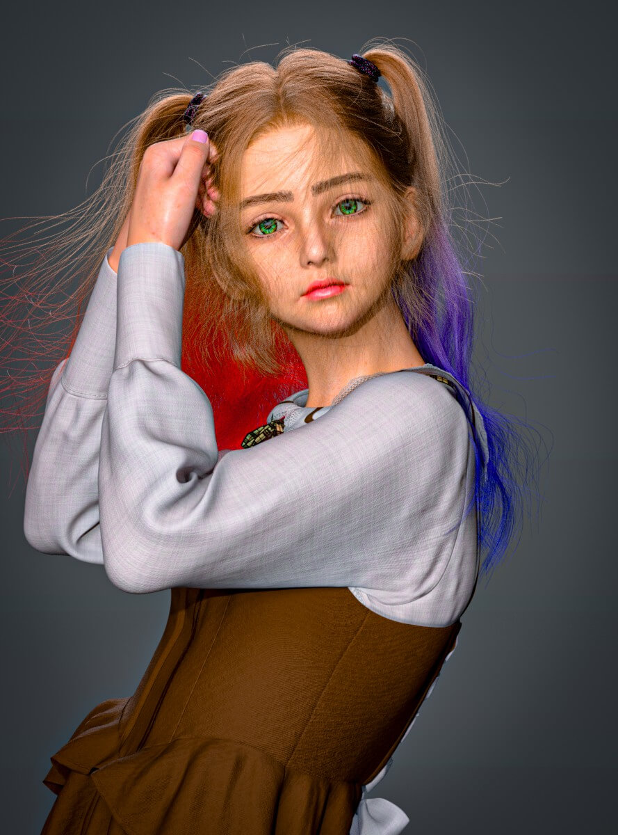 FDF Sisilia for Genesis 9 Daz Content