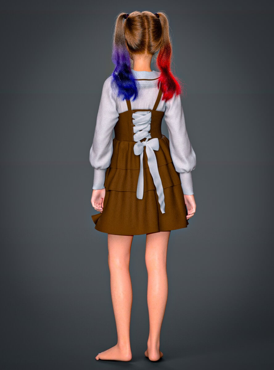 FDF Sisilia Morph for Genesis 9 Daz Content