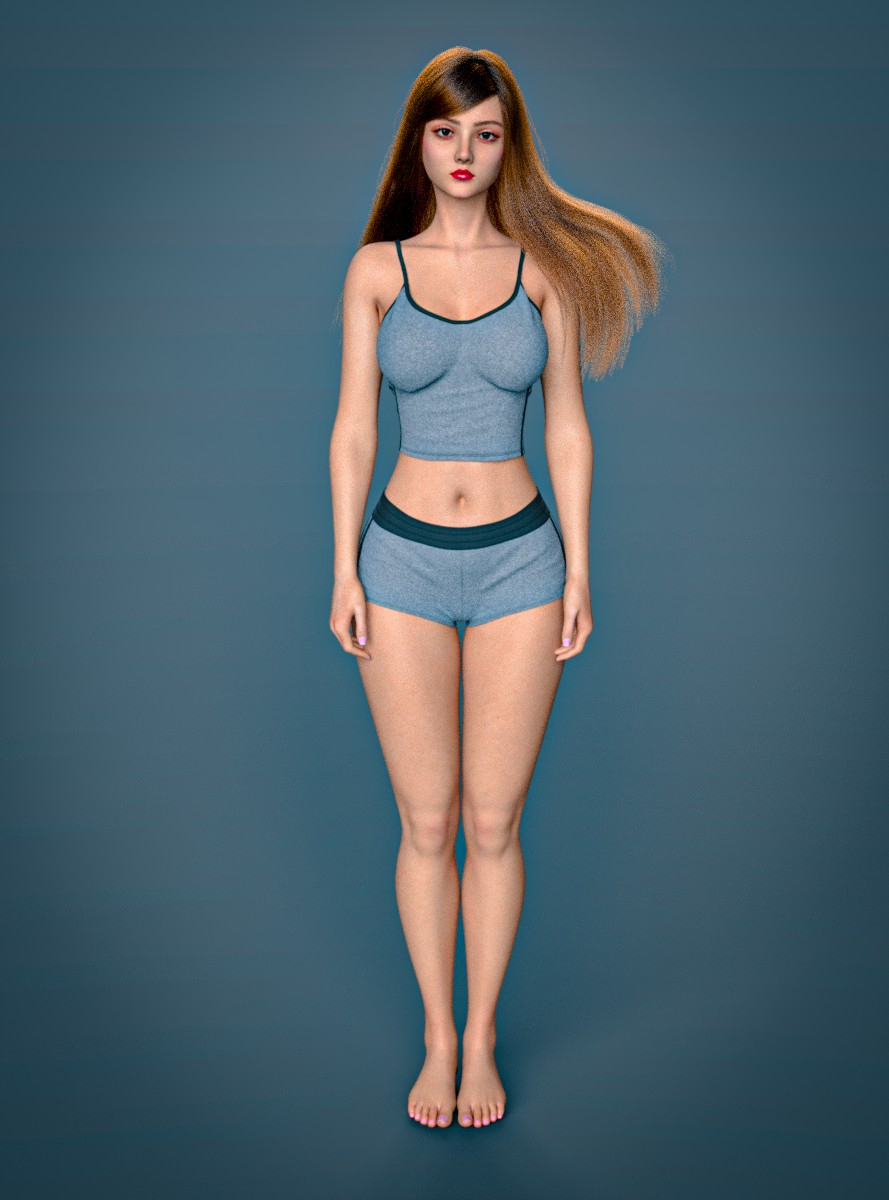 FDF Venty Morph for Genesis 9 Daz Content
