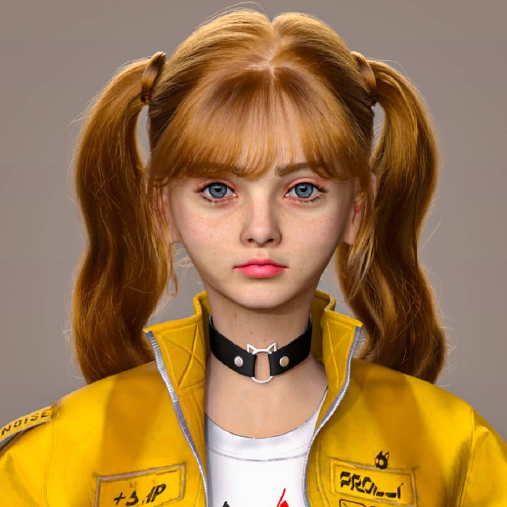FDF Astrid for Genesis 9 3D Render, Digital Artwork by FDFan