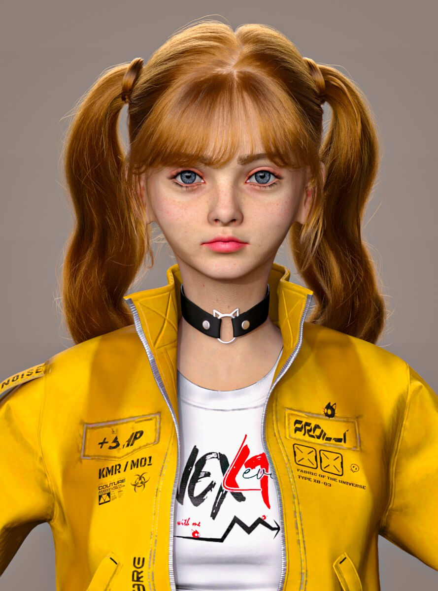FDF Astrid for Genesis 9 3D Render, Digital Artwork by FDFan