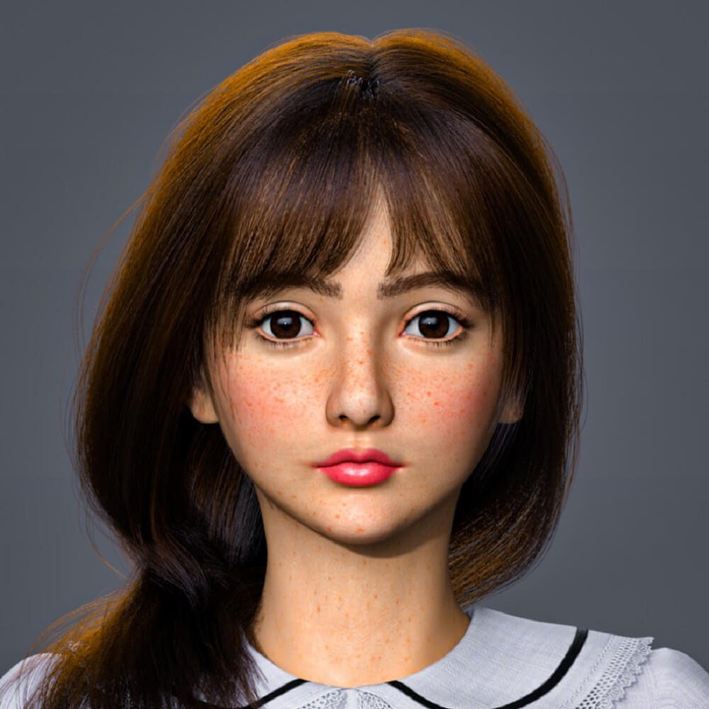 FDF Floryna for Genesis 9 3D Render, Digital Artwork by FDFan