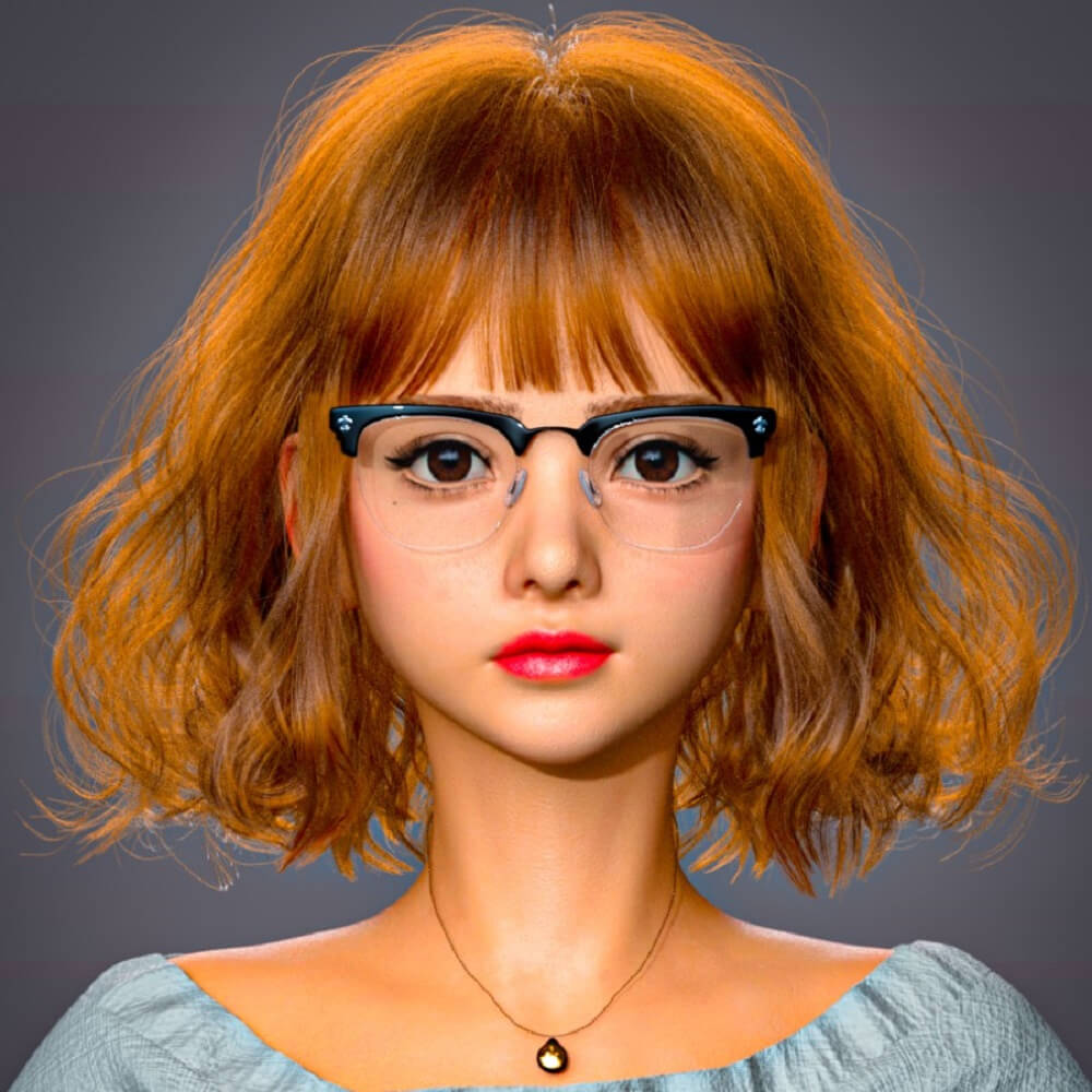 FDF Laiza for Genesis 9 3D Render, Digital Artwork by FDFan