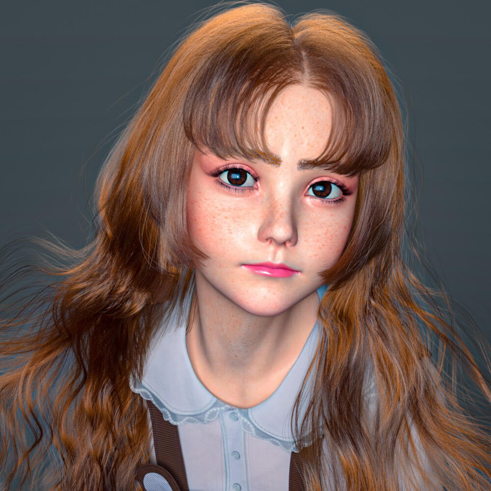 FDF Sandlea for Genesis 9 3D Render, Digital Artwork by FDFan