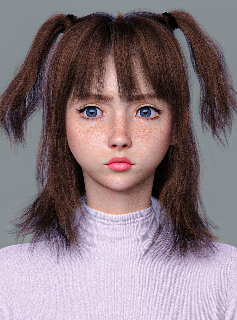 FDF Yardin for Genesis 9 3D Render, Digital Artwork by FDFan