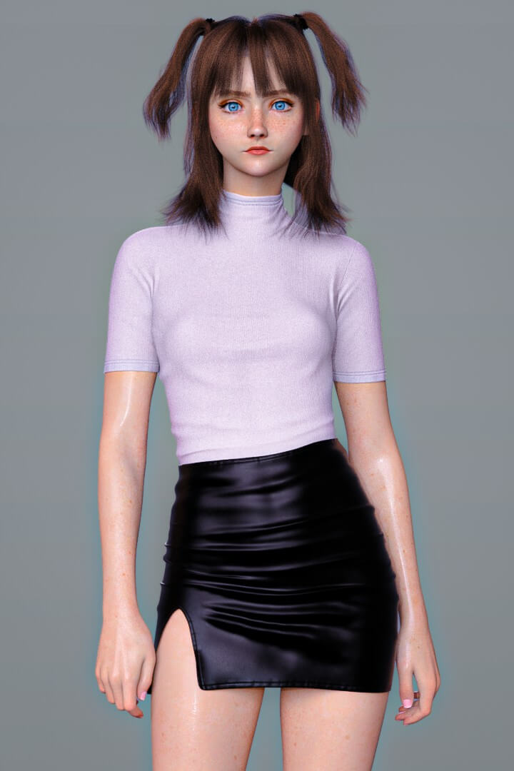 FDF Yardin for Genesis 9 3D Render, Digital Artwork by FDFan