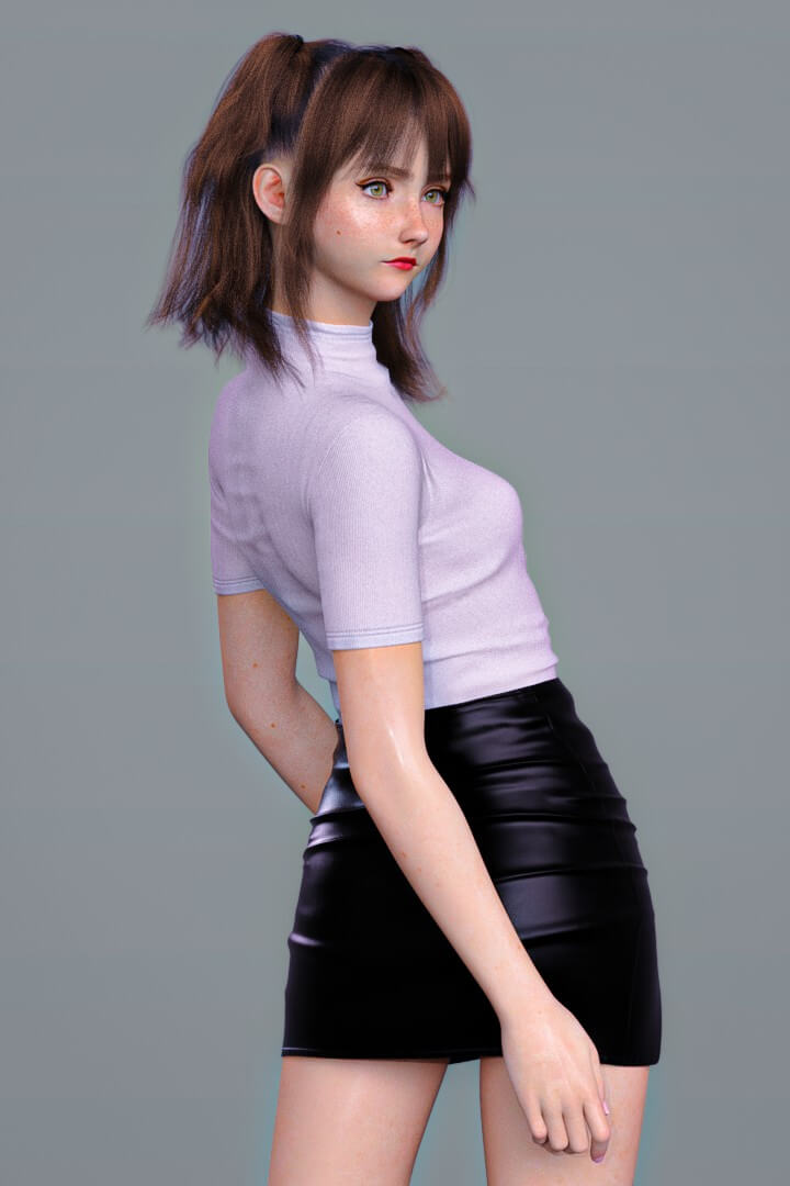 FDF Yardin for Genesis 9 3D Render, Digital Artwork by FDFan