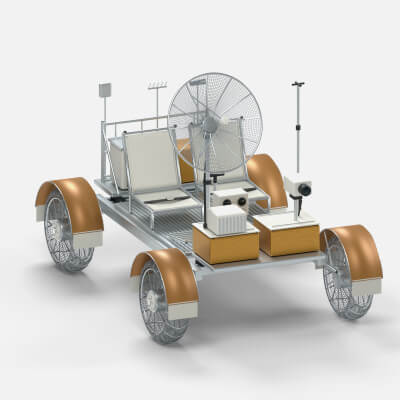 Moon Lunar Rover