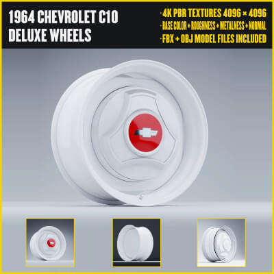 1964 Chevrolet C10 Deluxe Wheels