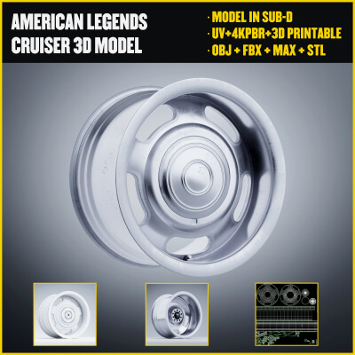 American Legend Wheels - Cruiser