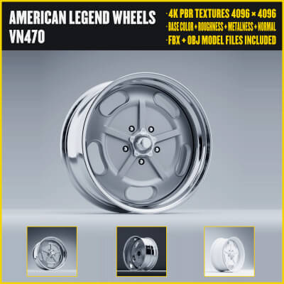 American Legend Wheels - VN470